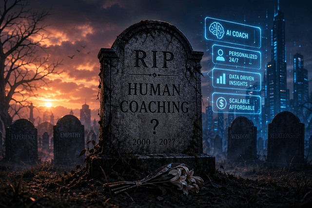 Will AI and Commoditisation End Human Coaching?